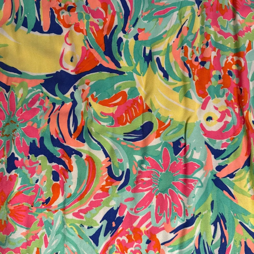 Lilly Pulitzer NWT Harlow Tunic Dress in Casa Banana print size L - Picture 8 of 8